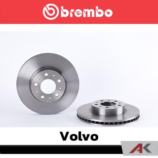 จานเบรก Brembo Volvo 740/760/940/960 ABS หน้า เบรคเบรมโบ้ 09 5315 14 (ราคาต่อ 1 ข้าง)