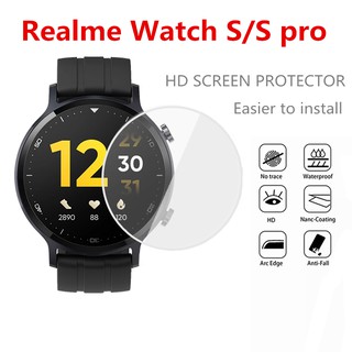 ฟิล์มกันรอย หน้าจอนาฬิกาข้อมือ สําหรับ Realme Watch S/S Pro