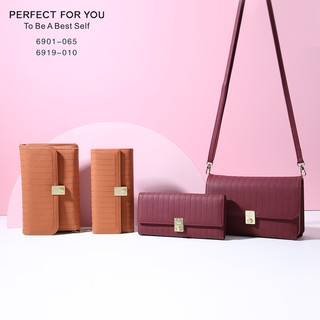 ภาพขนาดย่อของภาพหน้าปกสินค้าEdolly Bag  รุ่น-010 กระเป๋าสะพาย + สตางค์ Perfect For You จากร้าน edolly.shop บน Shopee