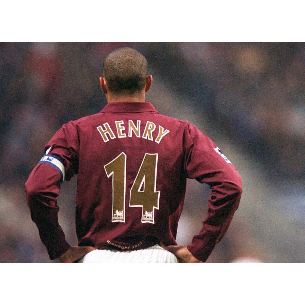 Arsenal 2006 Home Vintage Jersey เสื้อบอลอาร์เซนอลย้อนยุค O2 Henry