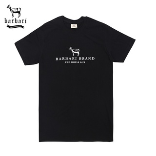 เสื้อยืดแฟชั่น ┋™┋[ขายดี++]Barbari บาบารี เสื้อยืดคอกลม Premium Cotton BRS1 พิมพ์ลายใส่ได้ทั้งผู้หญิง/ผู้ชาย