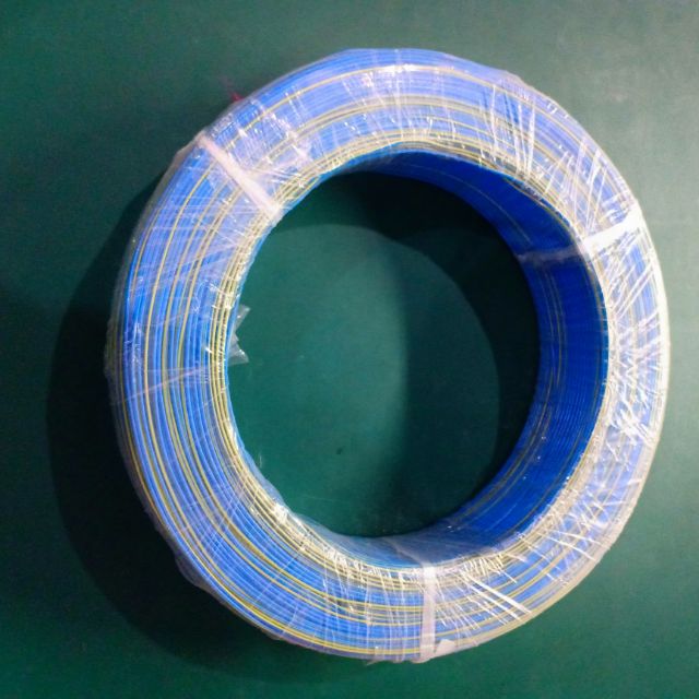 สายไฟ AWG20-UL1007 Blue/Yellow | Shopee Thailand