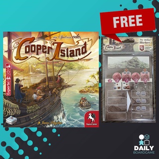 [!!!ฟรี The Skilled Workers Exp.] Cooper Island (Include Solo Against Cooper) [Boardgame]