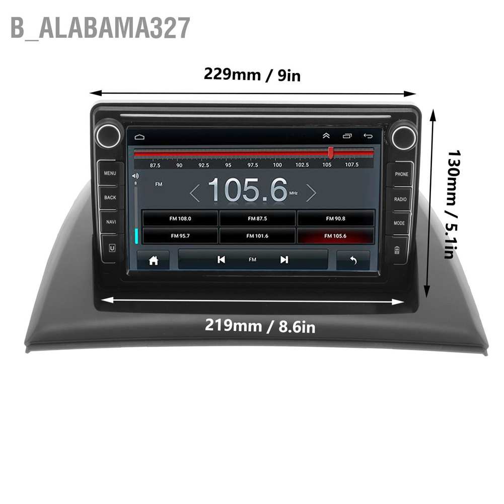 b-alabama327-เครื่องเล่น-mp5-วิทยุ-wifi-หน้าจอสัมผัส-lcd-สําหรับ-android-1gb-16gb-gps-x3-e83-2004-2012