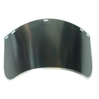 แผ่นกระบังหน้าสีดำ FACESHIELD VISOR