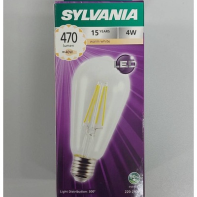 หลอดไฟ-เอดิสัน-led-ยี่ห้อ-sylvania-รุ่น-toledo-4w