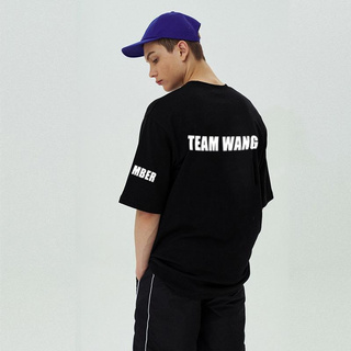 ภาพหน้าปกสินค้า♡In stock♡ เสื้อผ้าแฟชั่นผู้ชาย ดำ เสื้อยืด Team Wang JACKSON ที่เกี่ยวข้อง