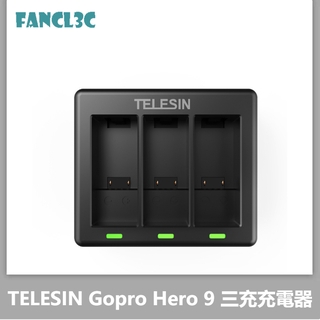 Telesin TELESIN ที่ชาร์จแบตเตอรี่ แบบชาร์จ อุปกรณ์เสริม สําหรับ gopro10 9 gopro10 gopro10