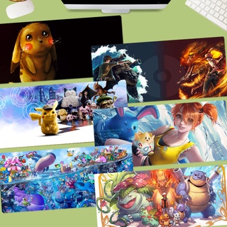 💥🙊แผ่นรองเมาส์ แผ่นรองเมาส์เกมมิ่ง ขนาดใหญ่ ขนาด 80x30cm ลายการ์ตูน gaming Mousepad