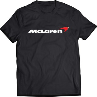 McLaren เสื้อยืดสีดำสำหรับผู้ชาย