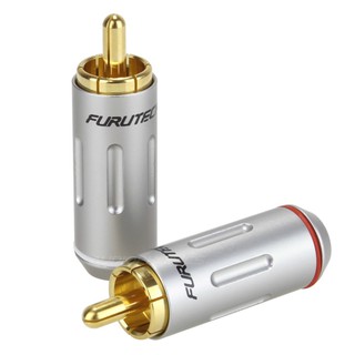 สินค้า FURUTECH FP-162G Gold plated หัว RCA High Performance Audio RCA Connectors ราคาต่อคู่ (2 ตัว) ของแท้ประกันศูนย์ Clef  Au