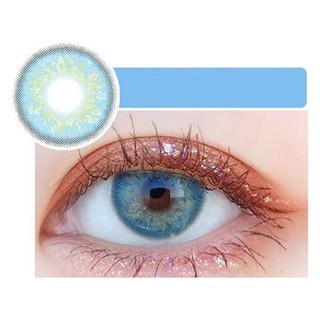 （1 pair）(Nov. 4) Russian Girl Series,Xiyou Brand ,Coloured Cosmetic Contact Lenses yearly use（blue）