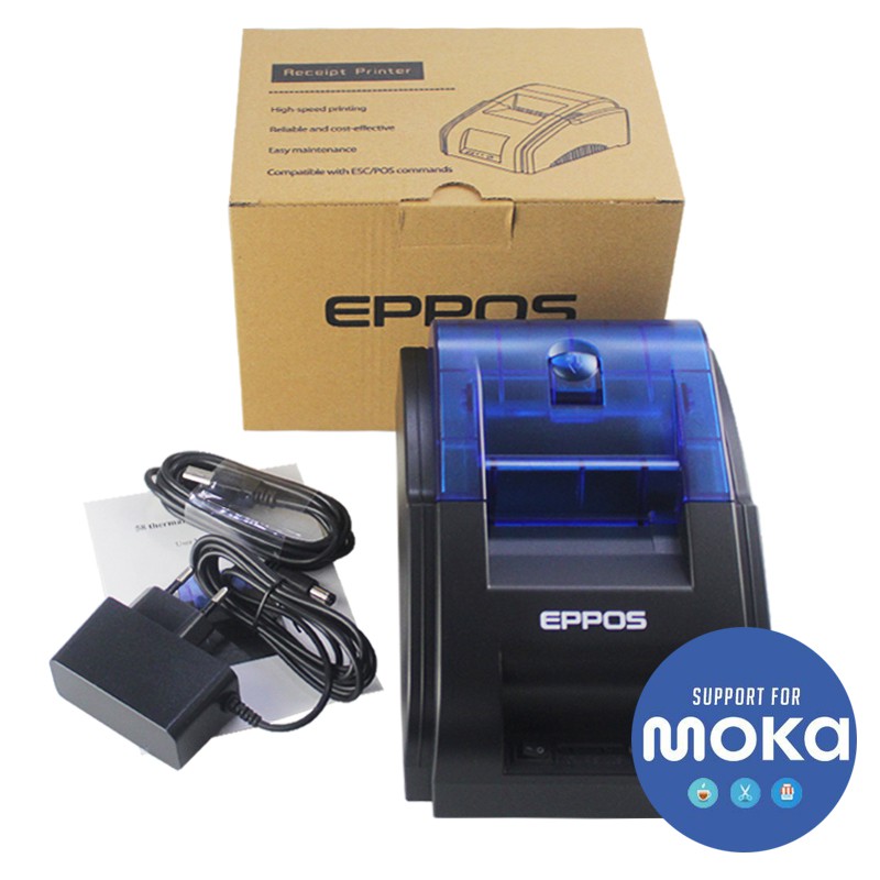 Eppos เครื่องพิมพ์ความร้อนพิมพ์ใบเสร็จ EP-RPP02 ขนาด 58 มม. - บลูทูธ ...