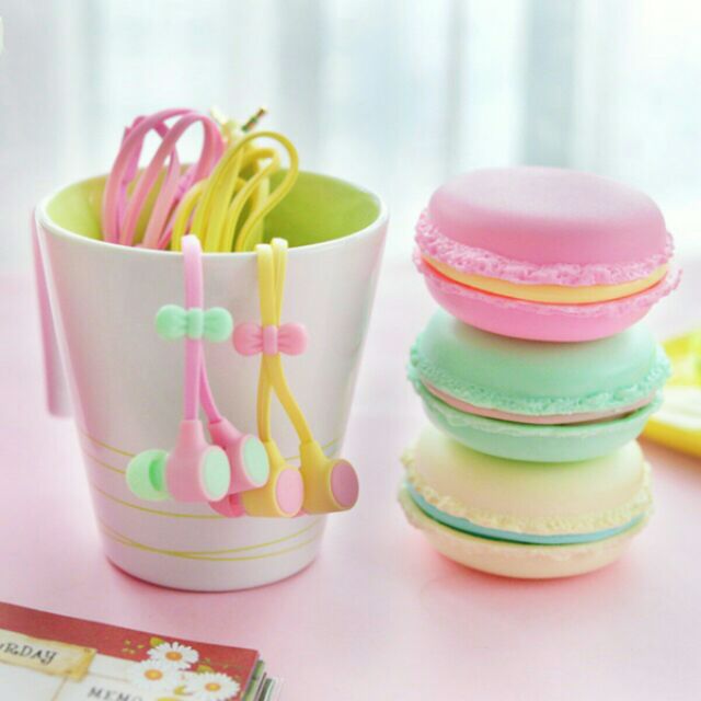 หูฟัง-macaron