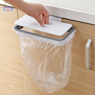 Cupboard Hanging Garbage Bag Holder Plastic Kitchen Trash Bag Hanger Rubbish Waste Bag Rack