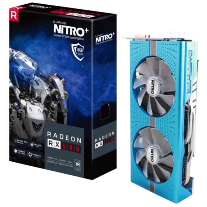 SAPPHIRE NITRO RX 580 8GB DDR5 DUAL Special Edition Shopee Thailand