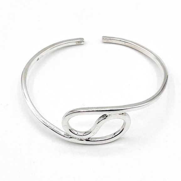 dsp-กำไลเกลี้ยงวินเทจ-เงินแท้-92-5-skinny-vintage-bangle-925-sterling-silver-bracelet-gspl0150