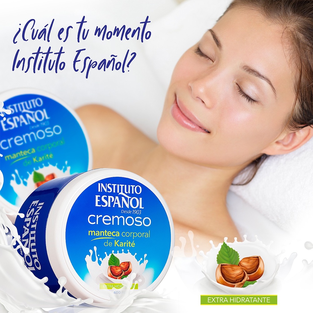 instituto-espanol-cream-body-400ml-ผิวเเห้ง-หยาบ-ผิวลอกเเนะนำจ้า