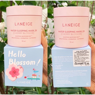 LANEIGE Water Sleeping Mask EX Hello Blossom #Cherry Blossom 70ml.ฉลากไทย