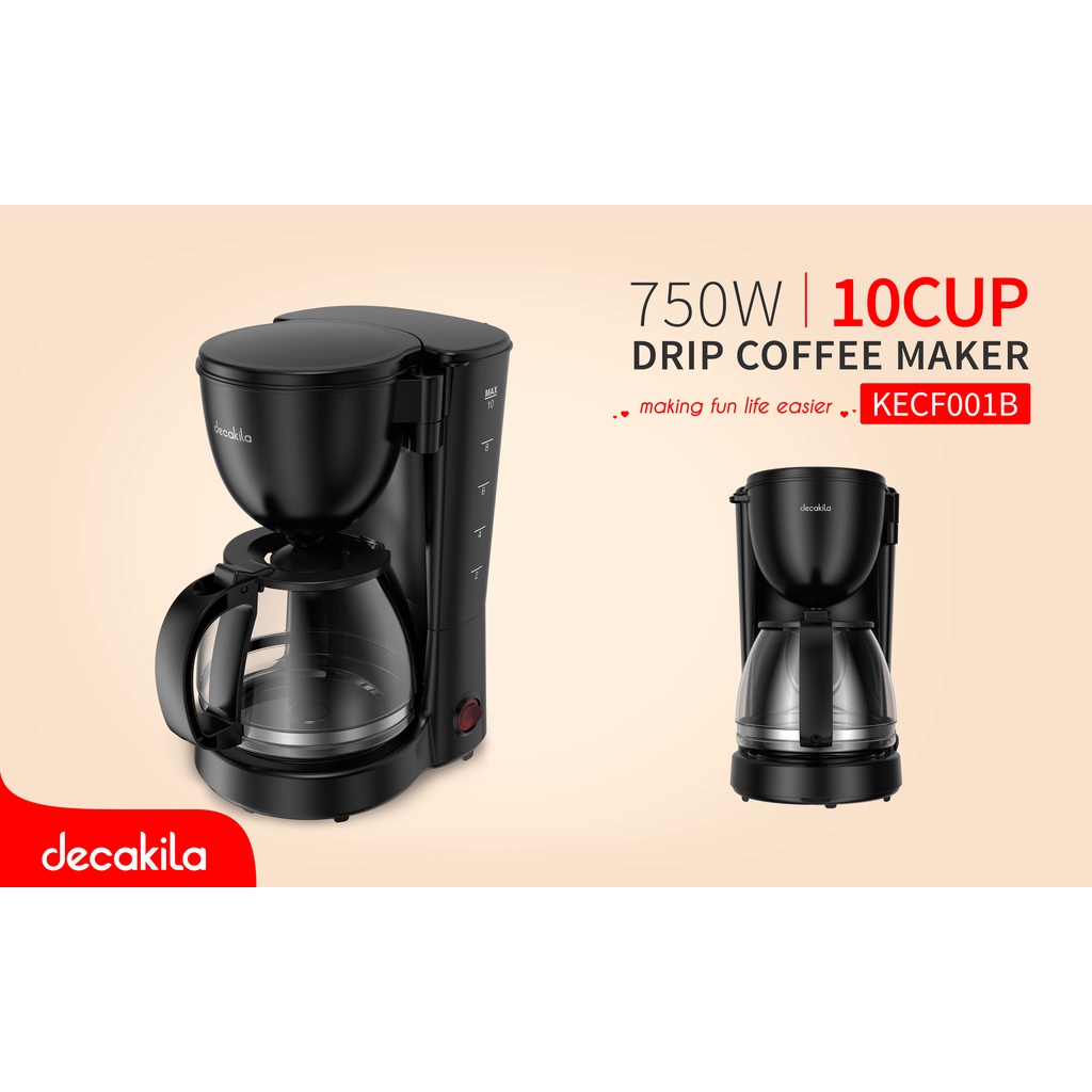 decakila-รุ่น-kecf001b-เครื่องชงกาแฟดริป-750-วัตต์-drip-coffee-maker-เครื่องชงกาแฟ-กาแฟดริป