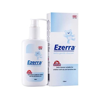 สินค้า โปรถูกที่สุด!!  Ezerra Extra Gentle Cleanser 150ml (ฉลากไทย) EXP05/2025