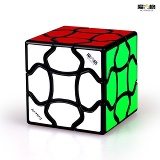 รูบิค แปลกๆ รูบิค 3x3 รูบิค ของแท้ อย่างดี rubik 3x3 QiYi Petal 3x3 Black 3x3x3 Magic Cube rubix cube qiyi SharkRubik