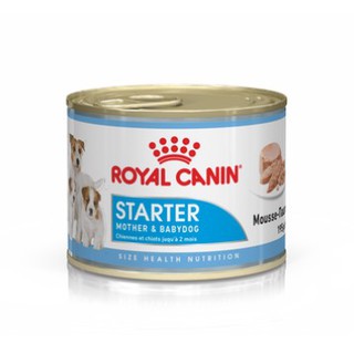 Starter Mousse อาหารอ่อน สำหรับแม่สุนัขตั้งท้องและลูกสุนัข ช่วงเริ่มเลียอาหาร จนถึง 2 เดือน  ให้พลังงานสูง