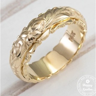 14 พันสีเหลืองทองระงับดอกกุหลาบแหวนยุโรปและอเมริกาของขวัญวันครบรอบแต่งงานบาร์แหวนสาว