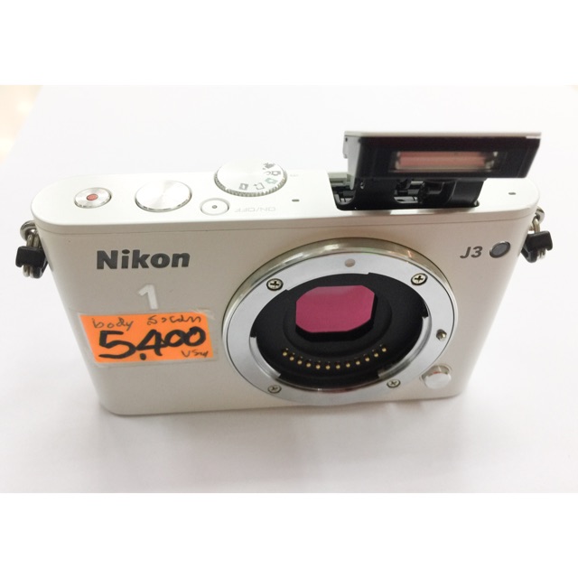 กล้อง-nikon-1-j3-body-สีขาว-มือสอง-สภาพสวย-เชื่อถือได้-สินค้ารับประกัน-90-วัน