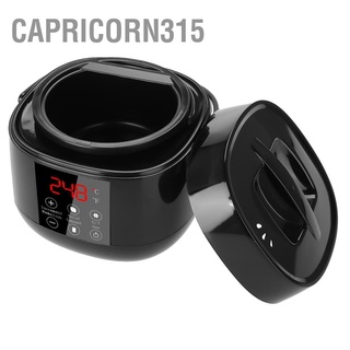 Capricorn315 ชุดเครื่องทําความร้อนแว็กซ์ จอแสดงผล Led อัจฉริยะ สําหรับกําจัดขนถั่ว