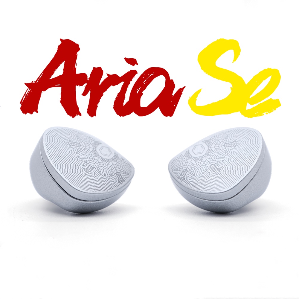 ภาพหน้าปกสินค้าMoondrop Aria Snow Edition หูฟังอินเอียร์ไดนามิก HIFI IEM พร้อมสายเคเบิล 0.78 มม. ถอดออกได้ Aria SE