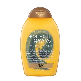 OGX Sea Salt Waves Conditioner 385 ml.โอจีเอ็กซ์ ครีมนวดผม ซีซอลท์ เวฟ 385 มล.