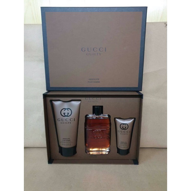 Gucci guilty absolute discount set