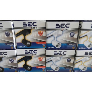 BEC โคมไฟติดรางแทรคไลท์ ทรงกลม LED รุ่น OSCAR 15W