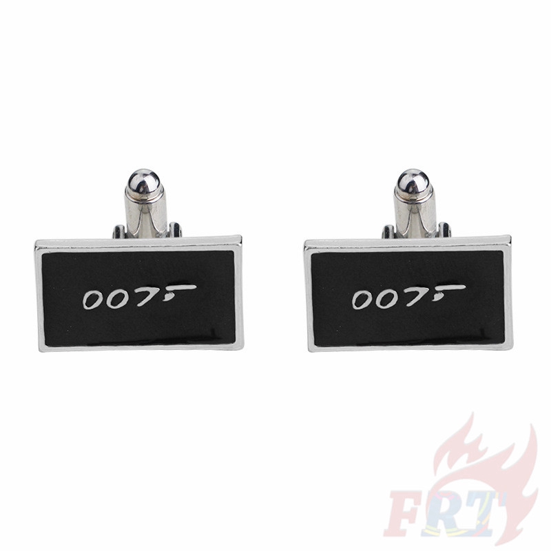 ภาพหน้าปกสินค้า007 James Bond Cufflinks กระดุมข้อมือแฟชั่น 2 ชิ้น / คู่ จากร้าน kids_toys_tower.th บน Shopee