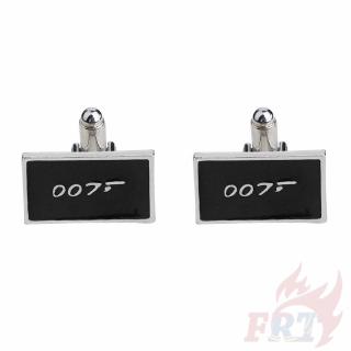 ภาพขนาดย่อของภาพหน้าปกสินค้า007 James Bond Cufflinks กระดุมข้อมือแฟชั่น 2 ชิ้น / คู่ จากร้าน kids_toys_tower.th บน Shopee