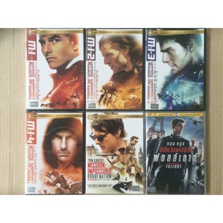 Mission Impossible 1-6 (DVD Thai audio only)/ฝ่าปฏิบัติการสะท้านโลก 1-6 (ฉบับพากย์ไทยเท่านั้น)