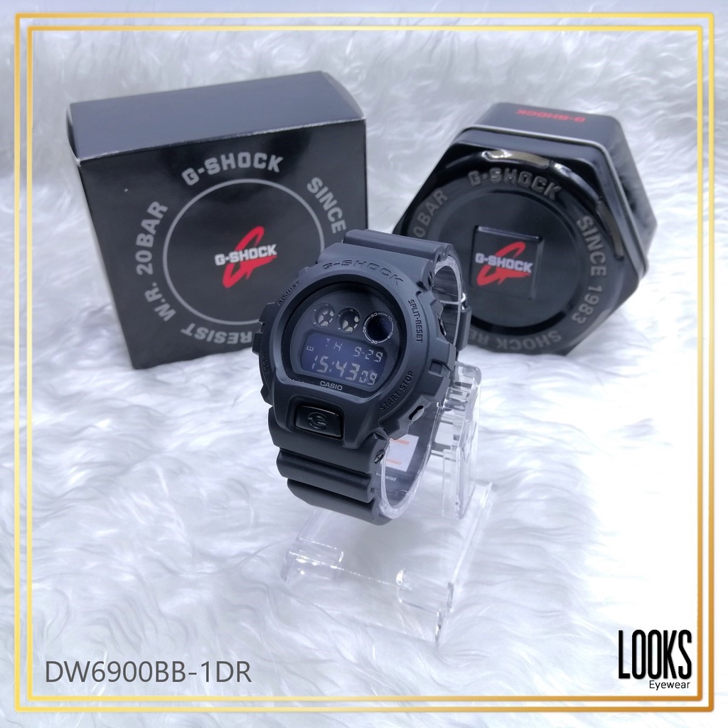 นาฬิกาข้อมือผู้ชาย-g-shock-รุ่น-dw-6900bb-1dr-รับประกันแท้จากศูนย์-cmg