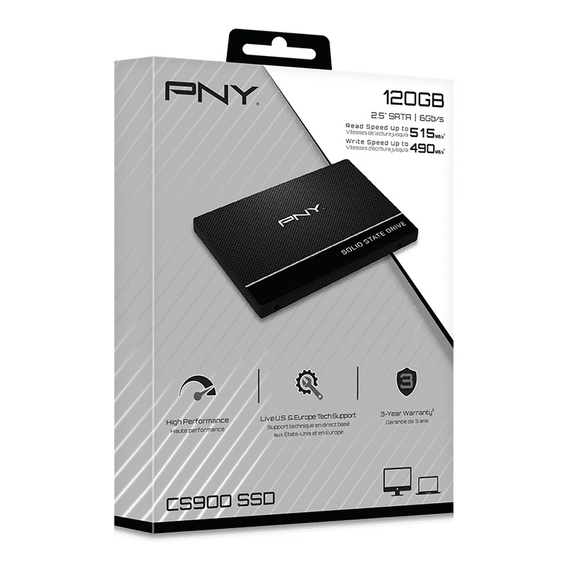 ภาพหน้าปกสินค้าPNY 120 GB / 240GB ,250G SSD SATA PNY CS900 (SSD7CS900-120-RB) ประกัน 3ปี จากร้าน hpbyiqink บน Shopee