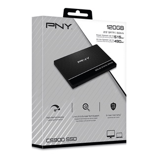 ภาพขนาดย่อของภาพหน้าปกสินค้าPNY 120 GB / 240GB ,250G SSD SATA PNY CS900 (SSD7CS900-120-RB) ประกัน 3ปี จากร้าน hpbyiqink บน Shopee