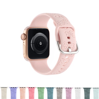 สายนาฬิกาข้อมือซิลิโคน ลายการ์ตูนมิกกี้เมาส์ สําหรับ Apple Watch 38 มม. 40 มม. 41 มม. 42 มม. 44 มม. 45 มม. iWatch Series 8 7 6 SE 5 4 3 2 1