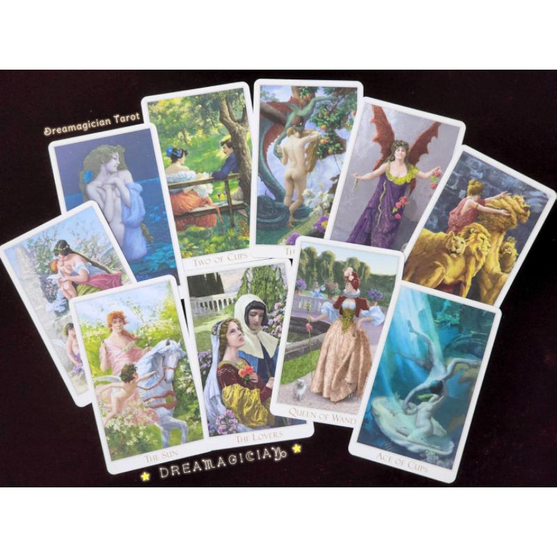 victorian-romantic-tarot-ไพ่ยิปซีชุดสะสมหายาก-ไพ่ยิปซี-ไพ่ทาโร่ต์-ไพ่ออราเคิล-tarot-oracle-card-decks