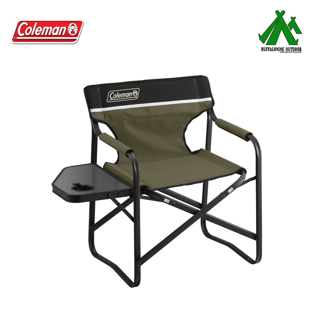 Coleman japan Side Table deck Chair (Olive) Shopee Thailand