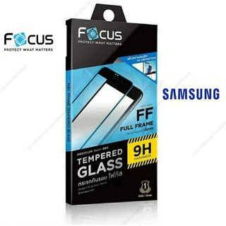 Focusฟิล์มกระจกเต็มจอใสSamsungA14 A24 S21FE A53  A72 A71 A70 A52s A51 A50 A42 A02s A32 A22 A12 A11 A21s A30 A30s A31