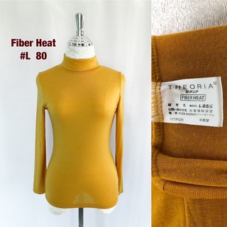 เสื้อคอเต่าFiber Heat L (Heattech)