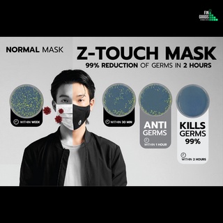 Z-TOUCH Gen2  ซีทัชแมสก์ Z TOUCH MASK TO GO หน้ากากผ้าฆ่าเชื้อโควิด (Covid-19) ฆ่าไวรัส และแบคทีเรีย