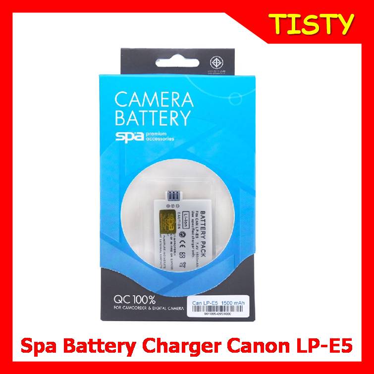 For Canon LPE5 Battery, Battery Charger "SPA" แบตเตอรี่กล้อง, แท่น