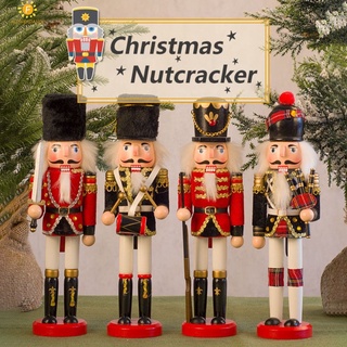 เครื่องประดับ Nutcracker 30ซม.12นิ้วสําหรับตกแต่งบ้านคริสต์มาส