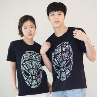 Marvel Men Spiderman T-Shirt - เสื้อยืดผู้ชายลายสไปเดอร์แมน สินค้าลิขสิทธ์แท้100% characters studio