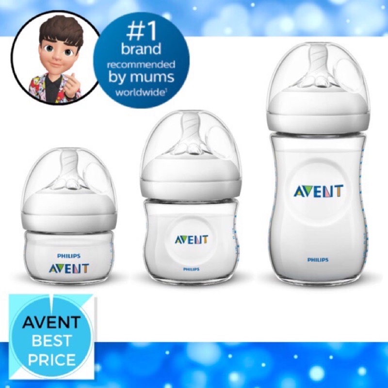 ภาพหน้าปกสินค้าAvent Natural ขวดนม 2,4,9,11 ออนซ์ จากร้าน aventbestprice บน Shopee